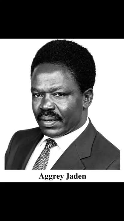 Portrait captioned Aggrey Jaden Ladu